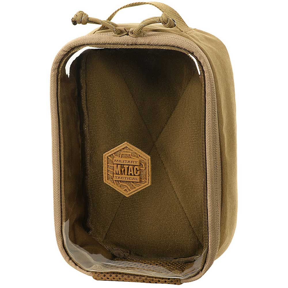 Organizer M-Tac Elite przezroczysty Gen.II Small - Coyote