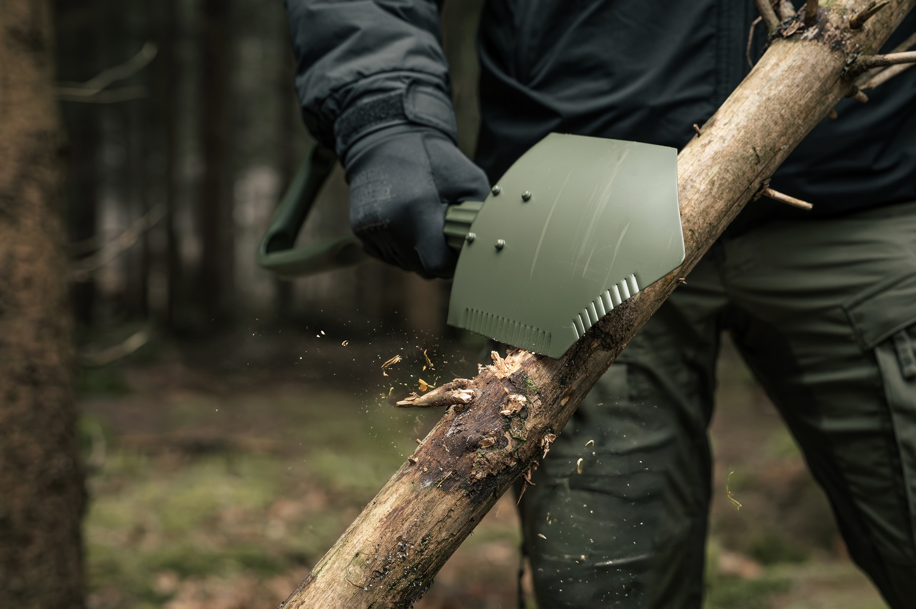 Saperka Badger Outdoor US Army Military Grade Entrenching Tool - Olive