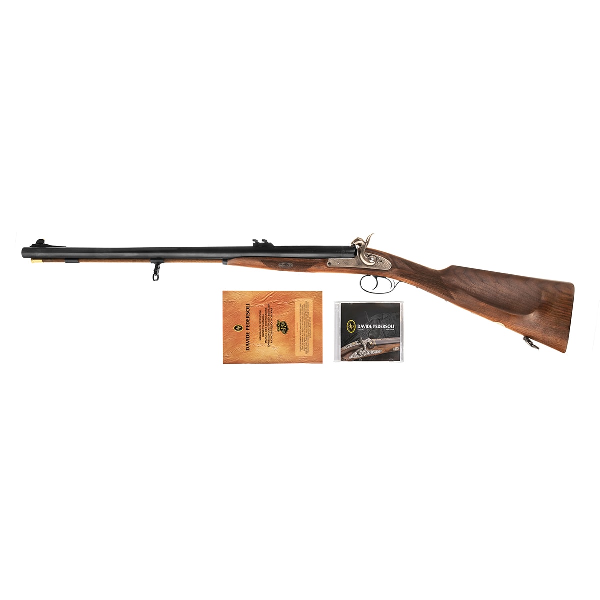 Karabin czarnoprochowy dwulufowy Pedersoli Kodiak Express .50