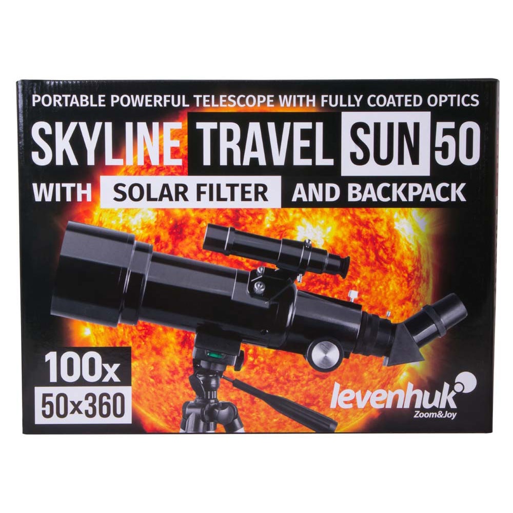 Teleskop Levenhuk Skyline Travel Sun 50