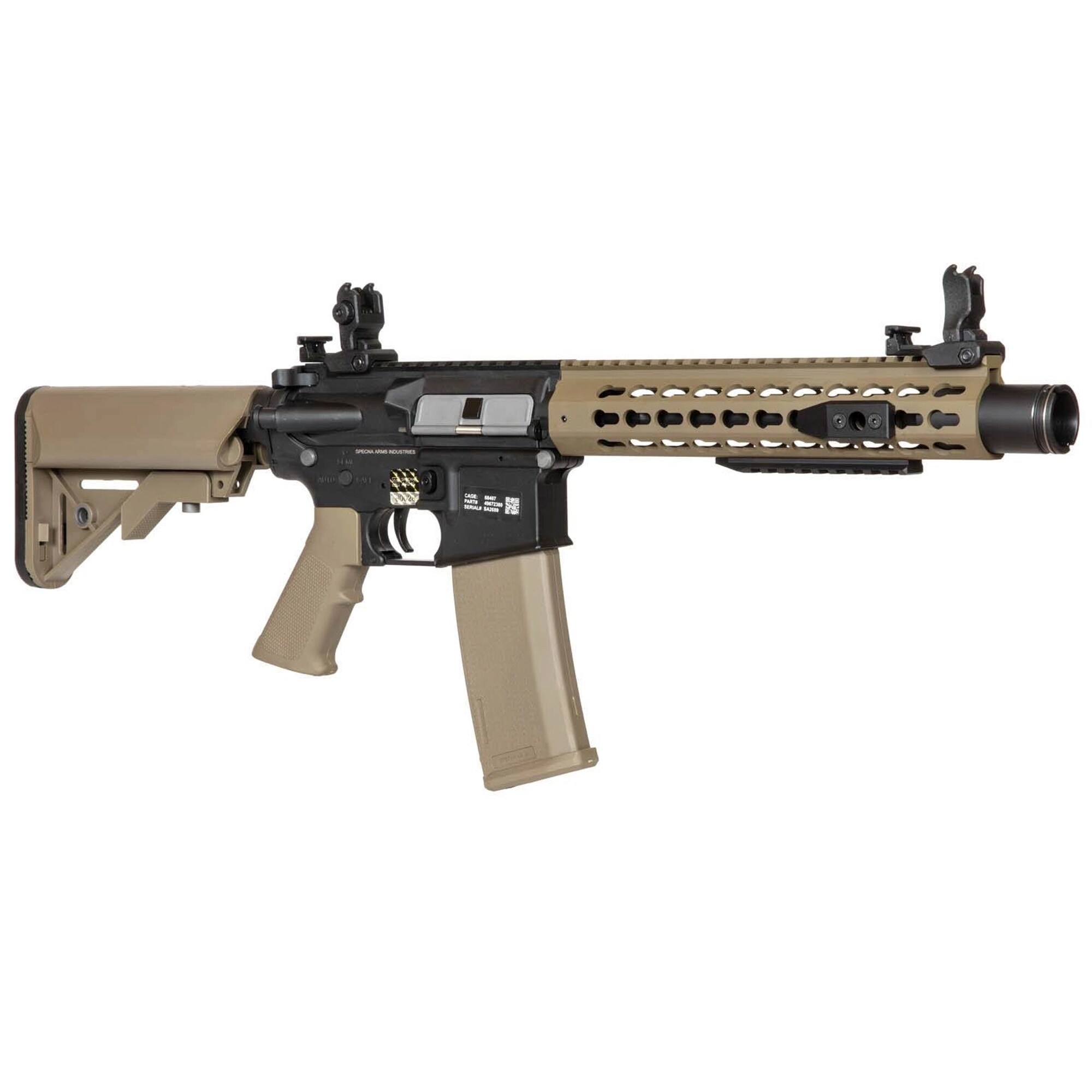 Karabinek szturmowy AEG Specna Arms SA-C07 CORE - Half-Tan 