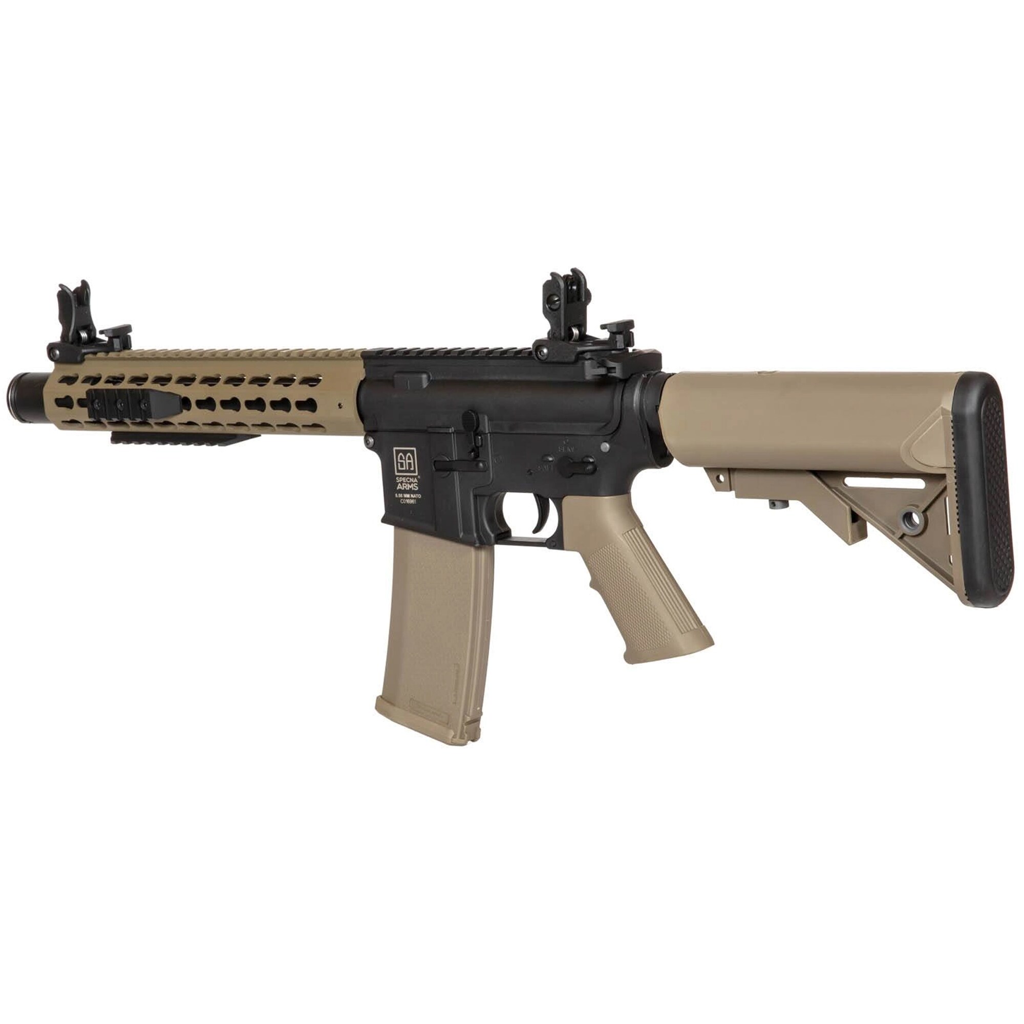 Karabinek szturmowy AEG Specna Arms SA-C07 CORE - Half-Tan 