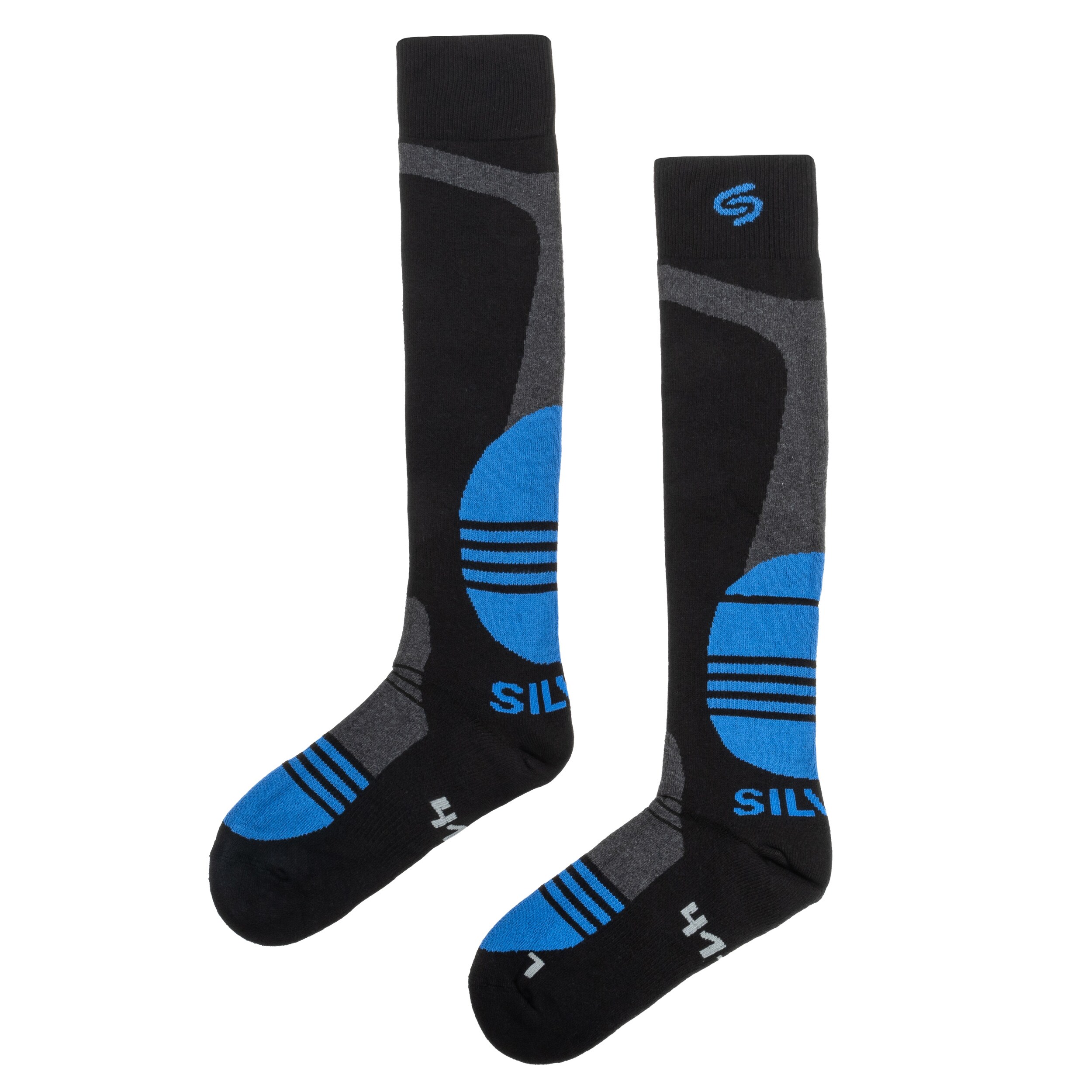 Skarpety INMOVE Ski Silver Deo - Black/Blue