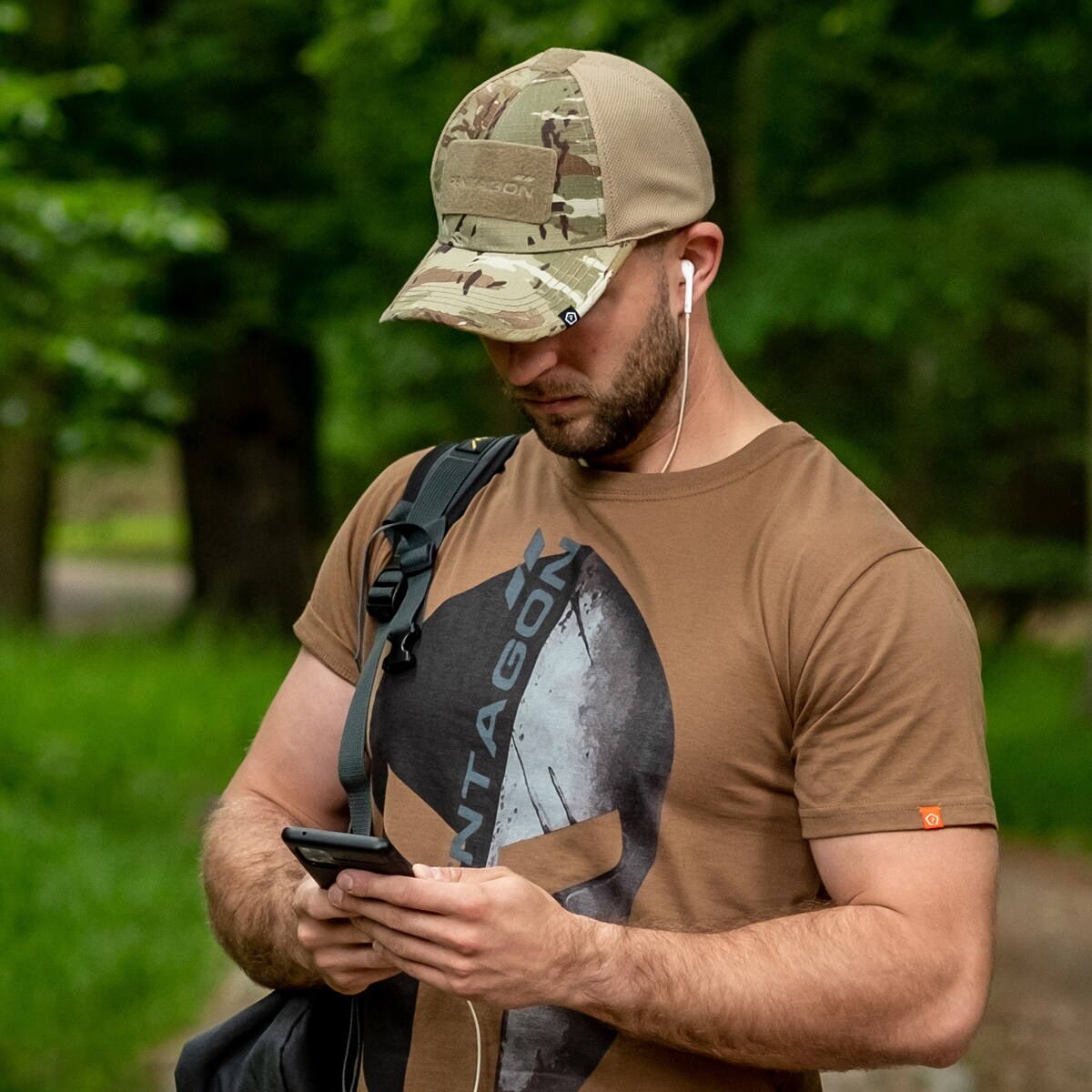 Czapka z daszkiem Pentagon Raptor BB Cap - PentaCamo