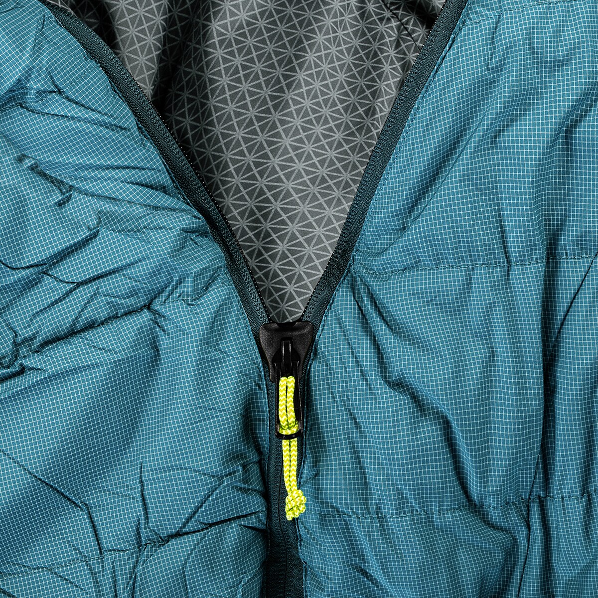 Śpiwór Salewa Diadem Mild Short Ink Blue - lewy