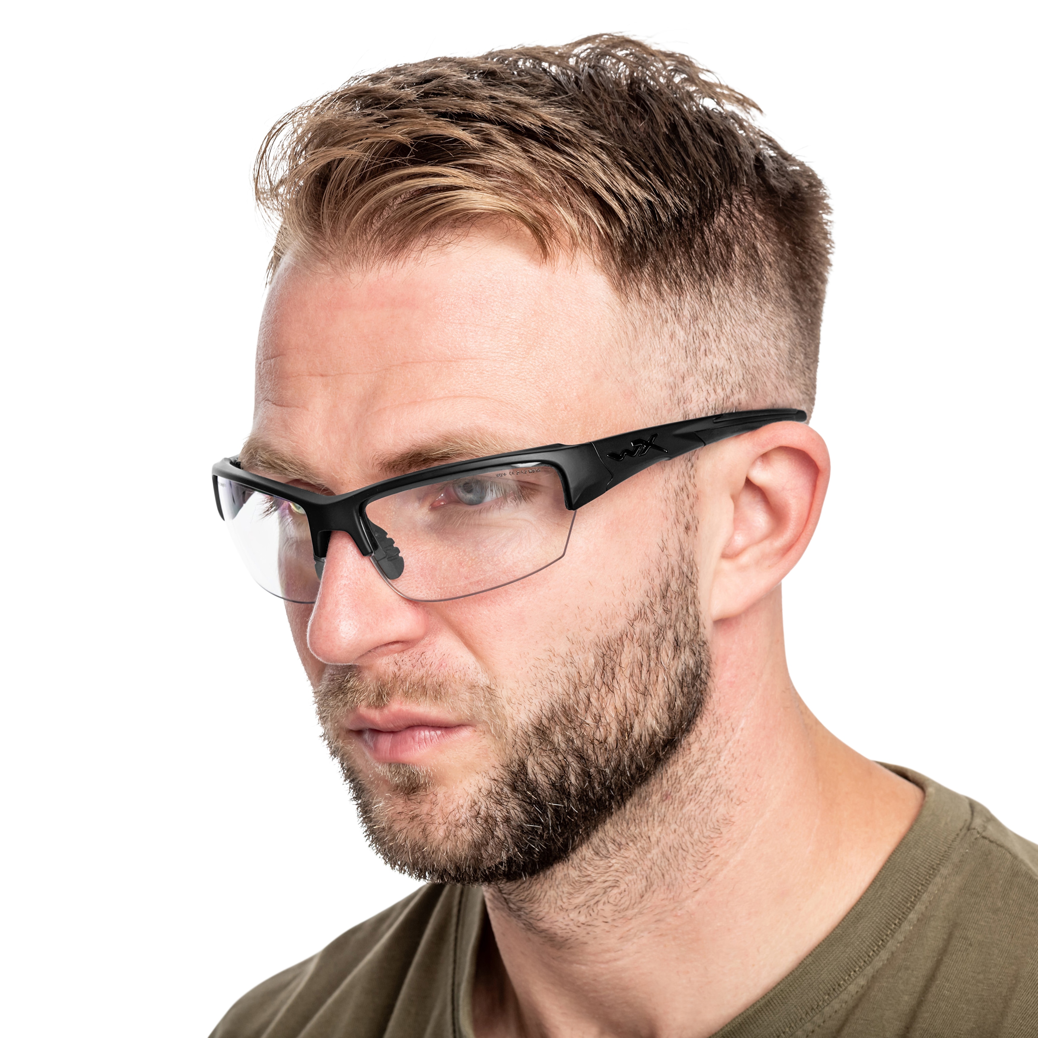 Okulary taktyczne Wiley X Saint Set 3in1 - Matte Black