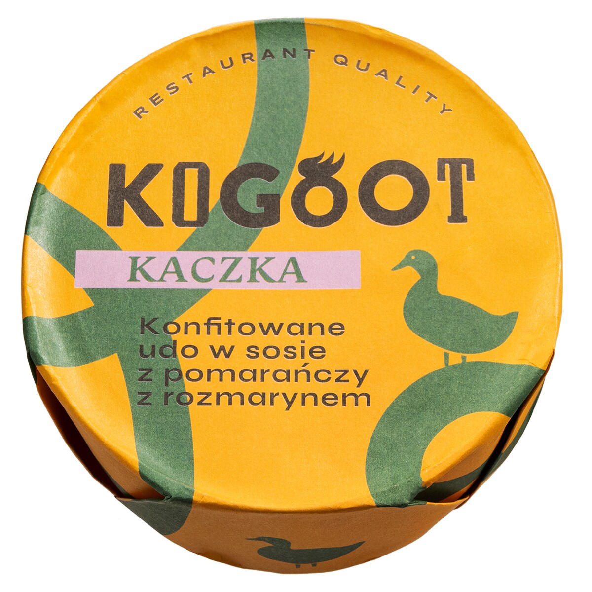 Консервовані продукти Kogoot -  Качине стегно конфі в апельсиновому соусі з розмарином
