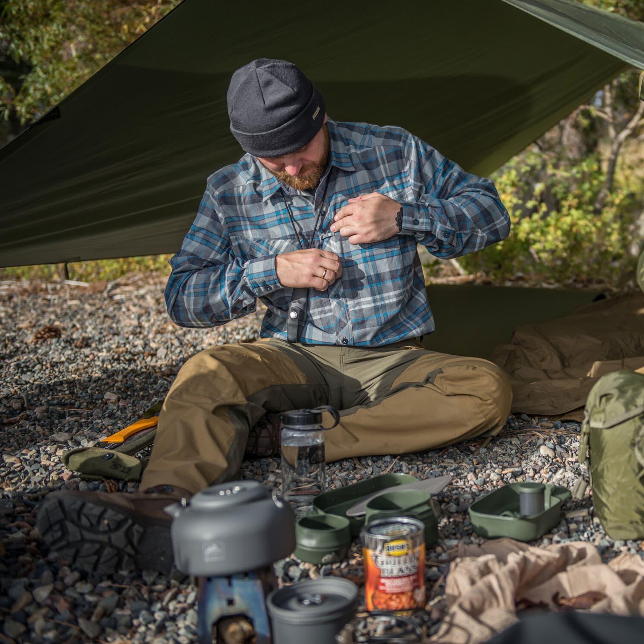Czapka Helikon-Tex Winter Merino Beanie - Black