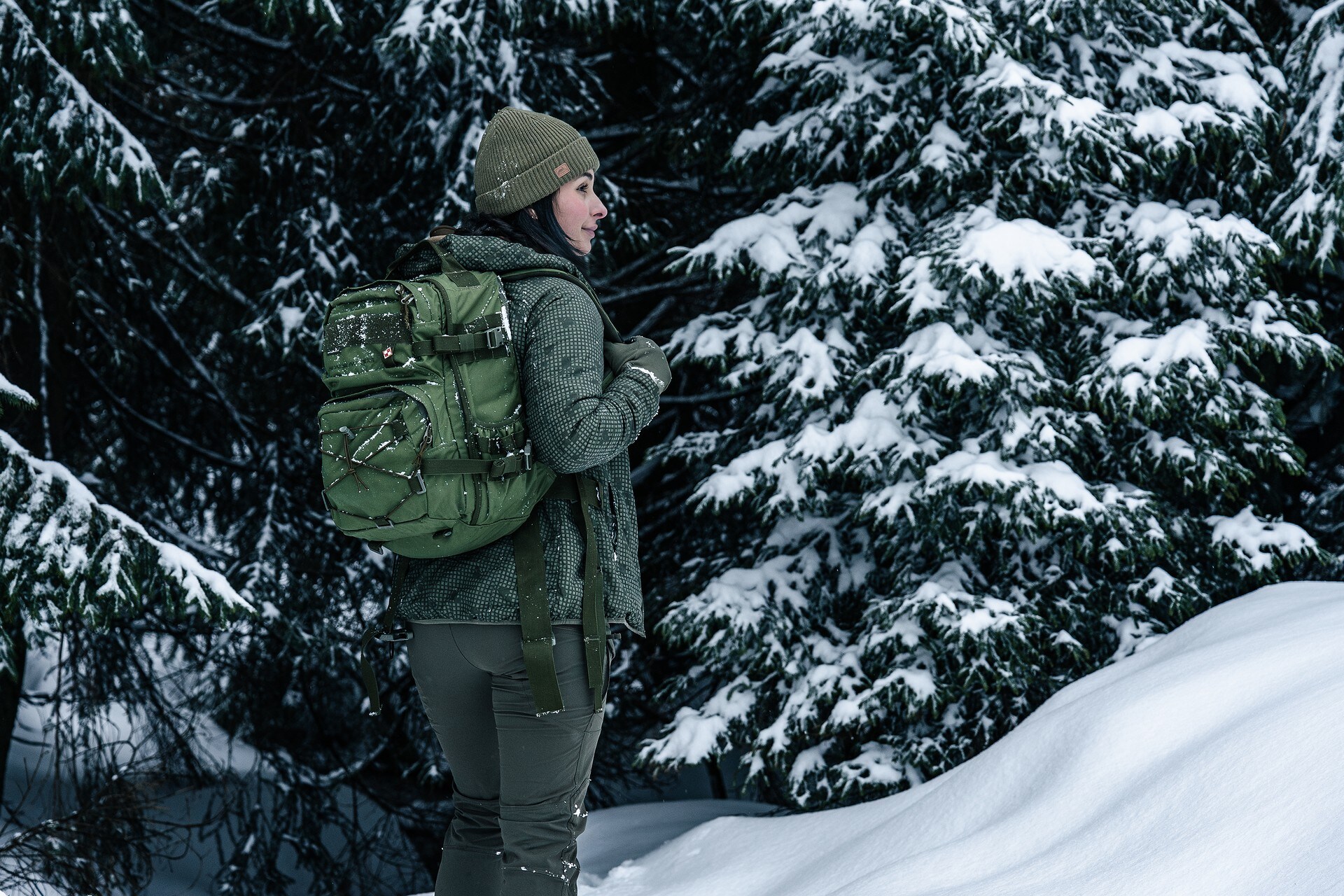 Czapka Helikon-Tex Merino Wanderer - Olive Green