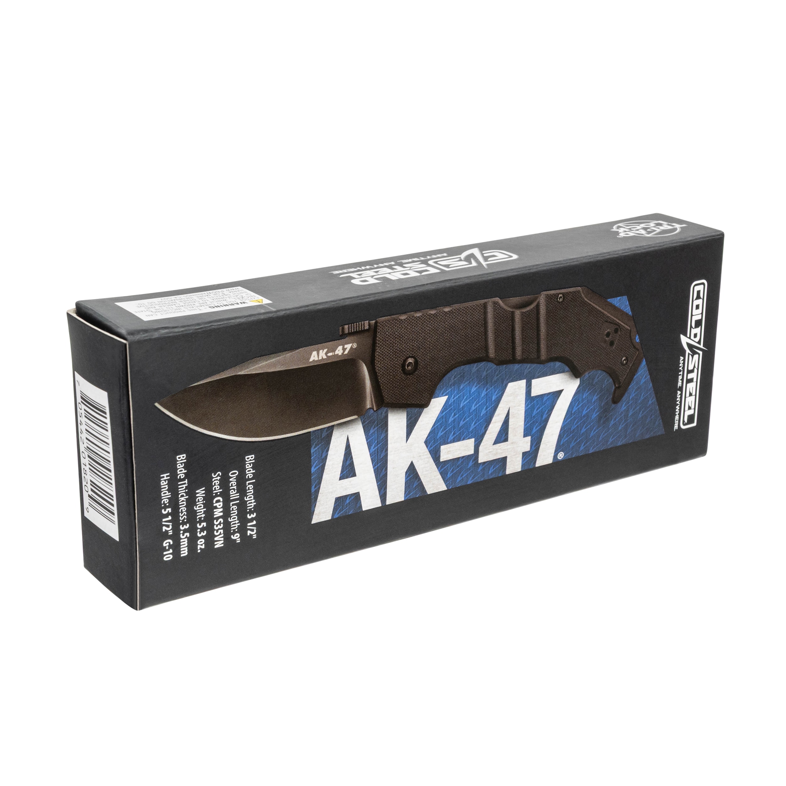 Складаний ніж Cold Steel AK-47 Black DLC S35VN