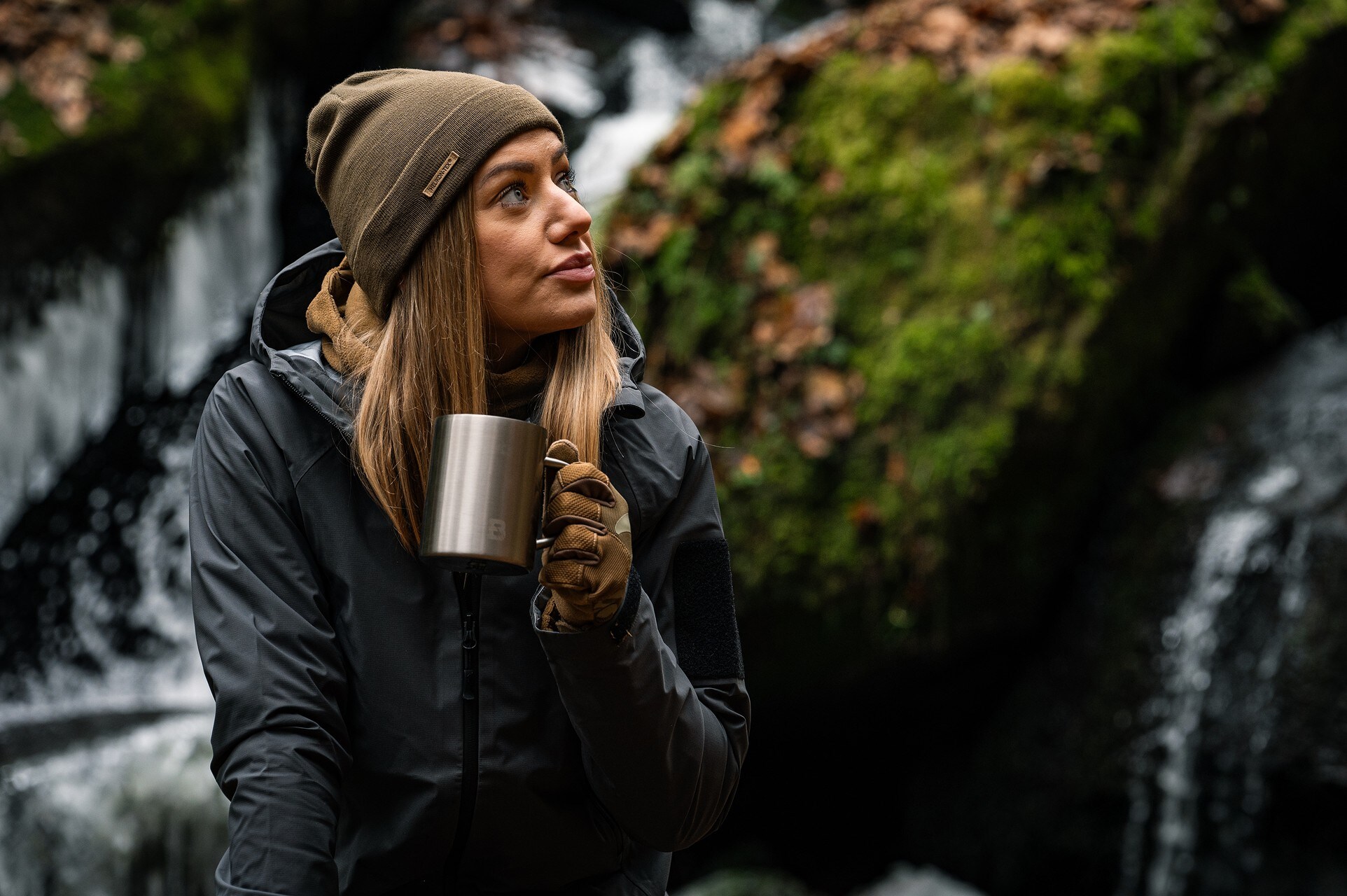 Czapka Helikon Winter Merino Beanie - Adaptive Green