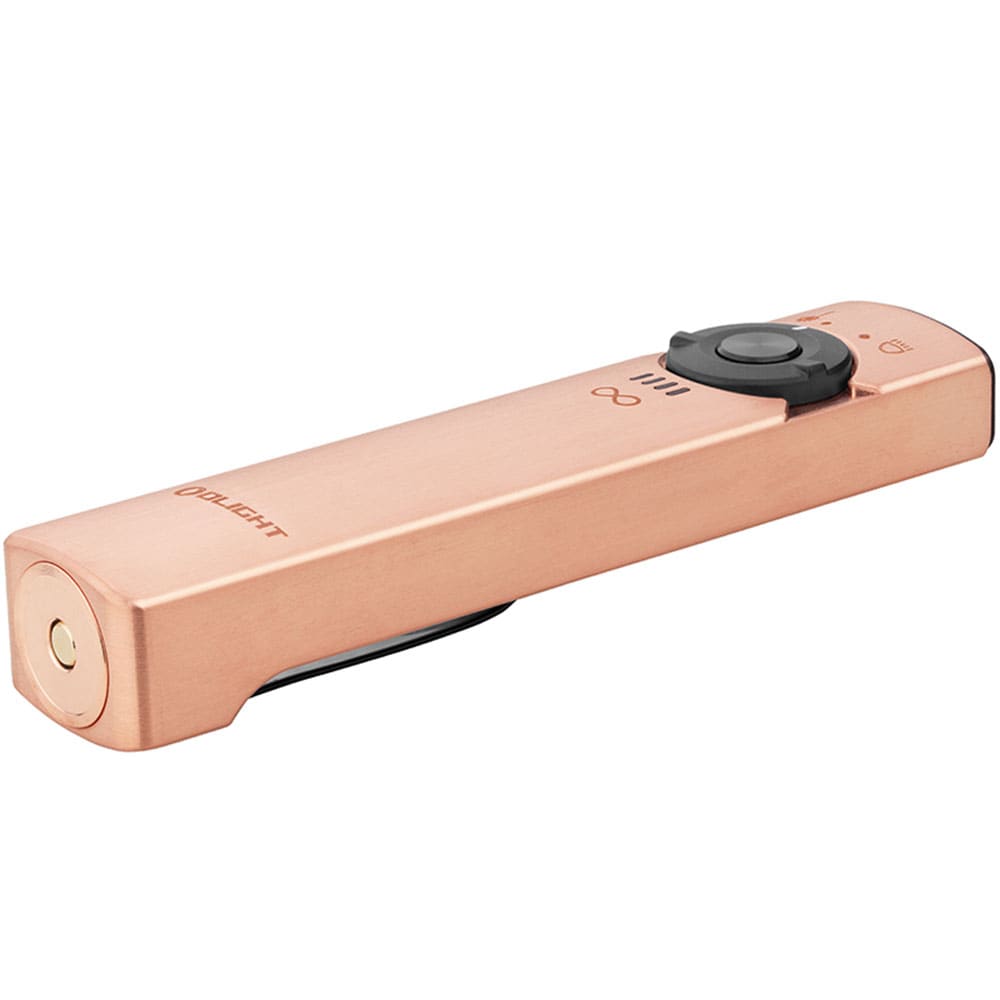 Latarka ze wskaźnikiem laserowym Olight Arkfeld Eternal 3 Copper - 1000 lumenów