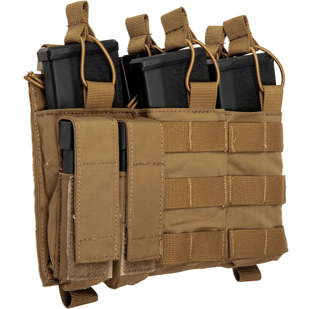 Primar Gear Zyloz panel with pouches for tactical vests - Coyote Brown