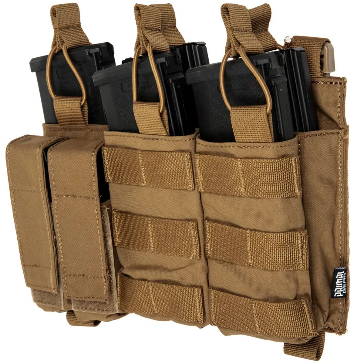 Primar Gear Zyloz panel with pouches for tactical vests - Coyote Brown