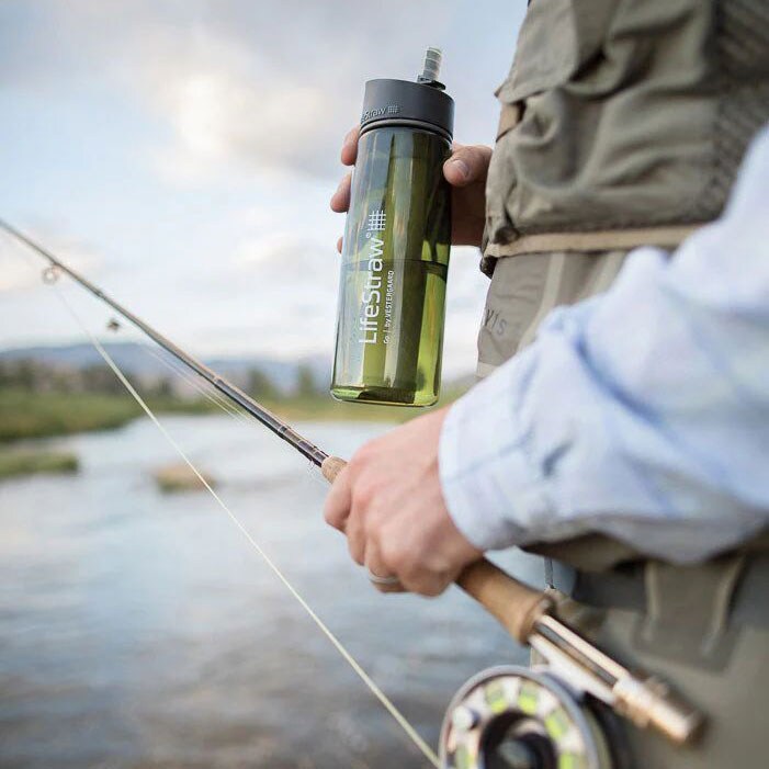 Butelka z filtrem LifeStraw Go Tritan 650 ml - Green