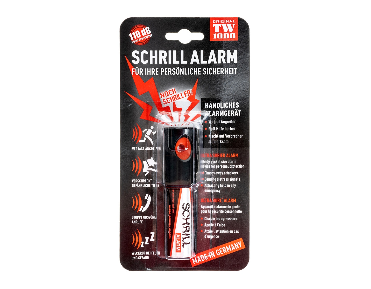 Alarm akustyczny Schrill
