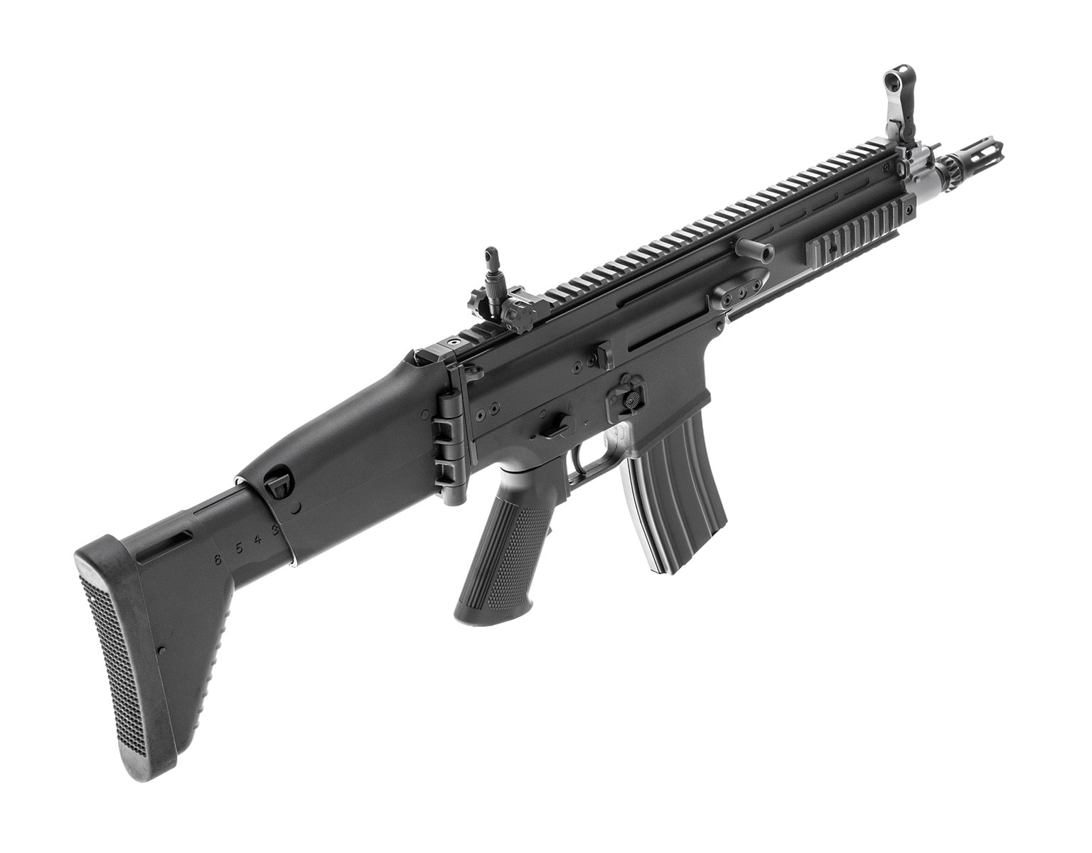 Karabinek szturmowy AEG FN SCAR-L CQC - black