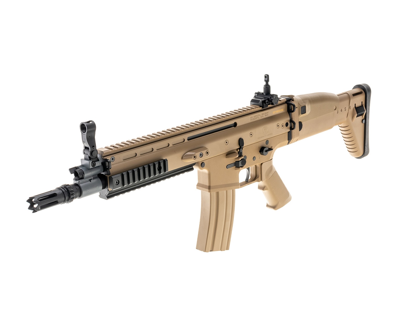 Карабін штурмовий AEG FN SCAR-L CQC - тан