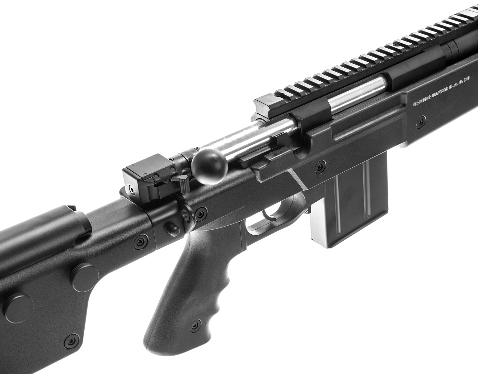 Karabin snajperski ASG Swiss Arms SAS 06 - black