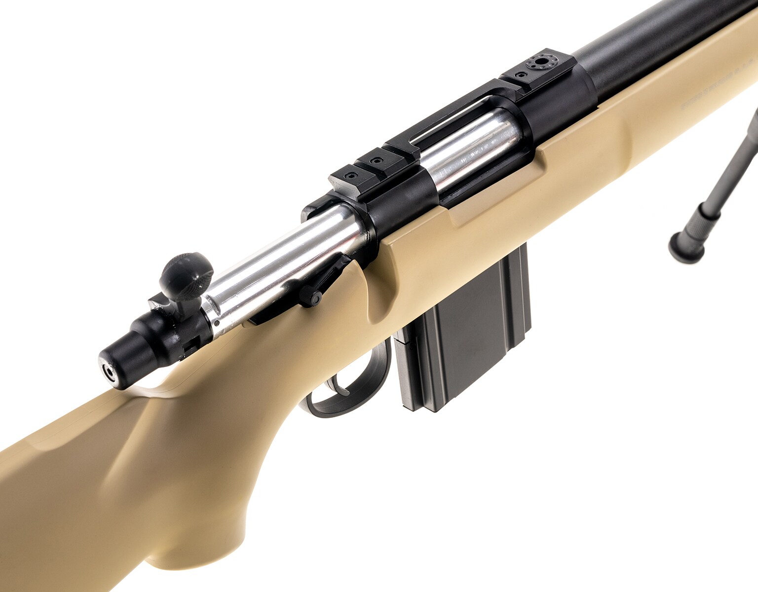 Karabin snajperski ASG Swiss Arms SAS 04 - desert arid