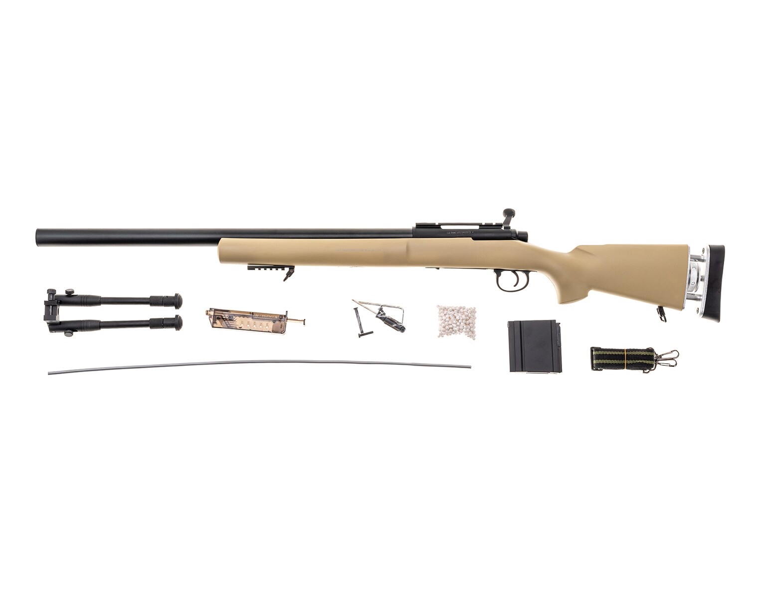 Karabin snajperski ASG Swiss Arms SAS 04 - desert arid