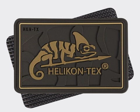 Emblemat Helikon-Tex Logo PVC Coyote