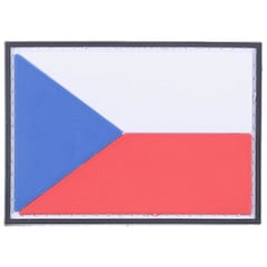 Naszywka 3D - flaga Republiki Czech