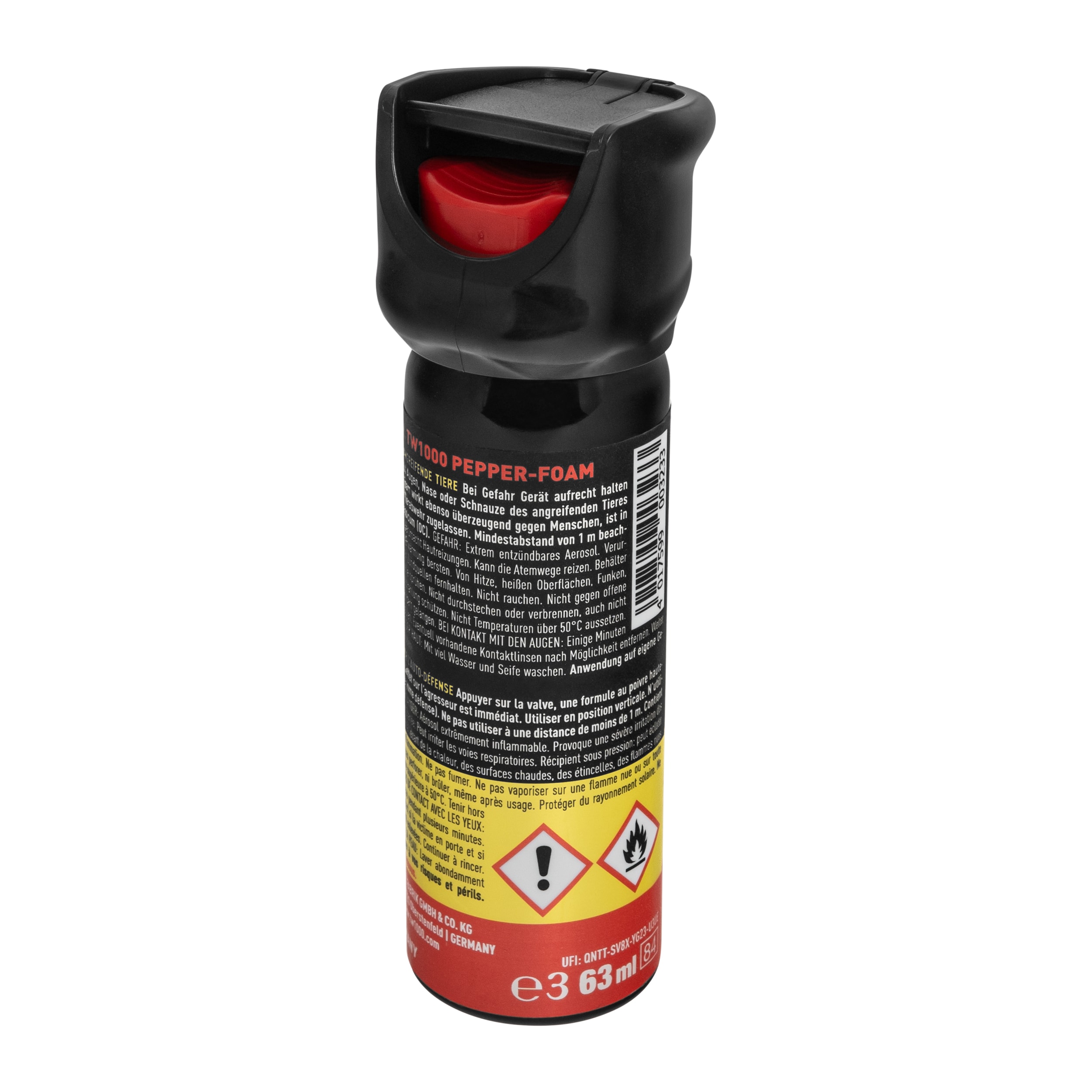 Газовий балончик TW 1000 Pepper Standard Foam 63 мл - піна