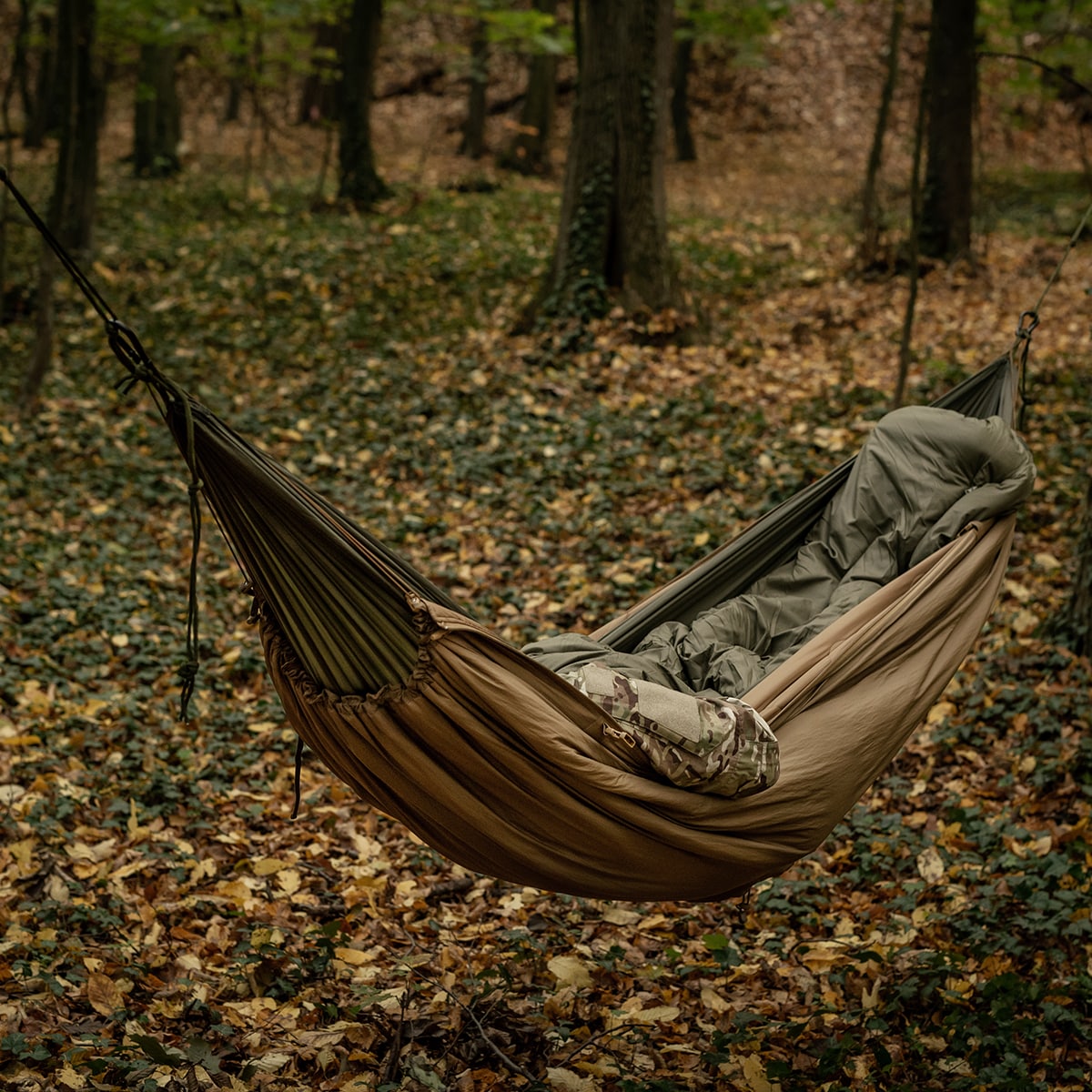 Ponczo Helikon-Tex Swagman Roll Climashield Apex z funkcją śpiwora - Coyote