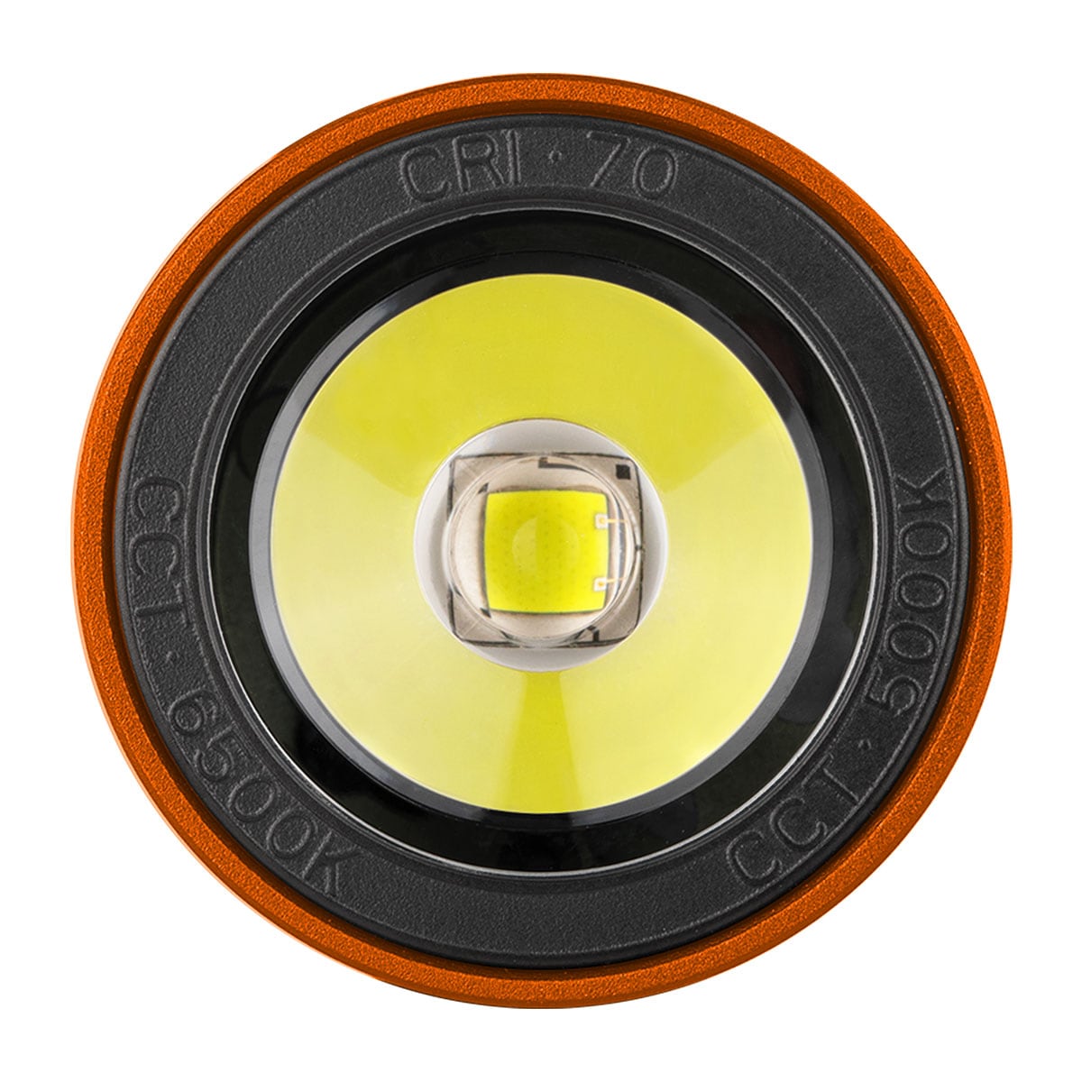 Ліхтарик акумуляторний Olight Baton 3 Pro Cool White Orange - 1500 люменів
