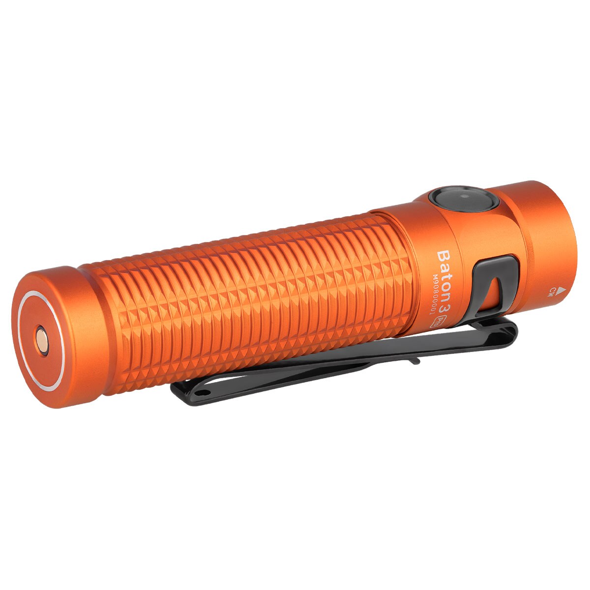 Ліхтарик акумуляторний Olight Baton 3 Pro Cool White Orange - 1500 люменів
