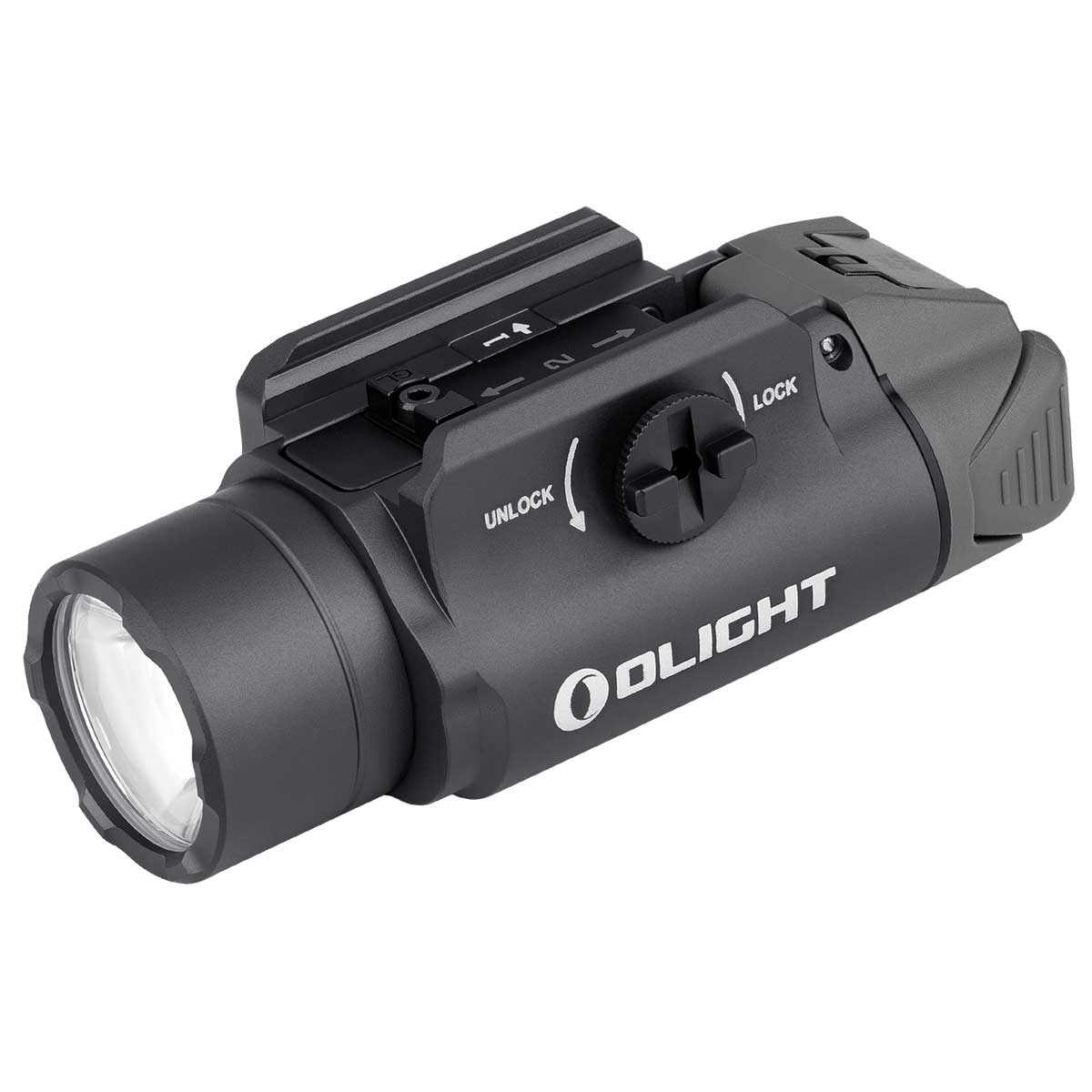 Latarka na broń Olight PL-3 Valkyrie Gunmetal Grey - 1300 lumenów
