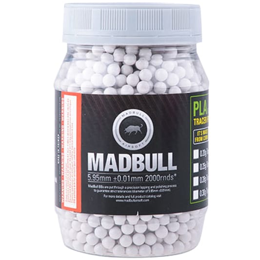 Кулі ASG Madbull Heavy White 0,45 г 2000 шт.