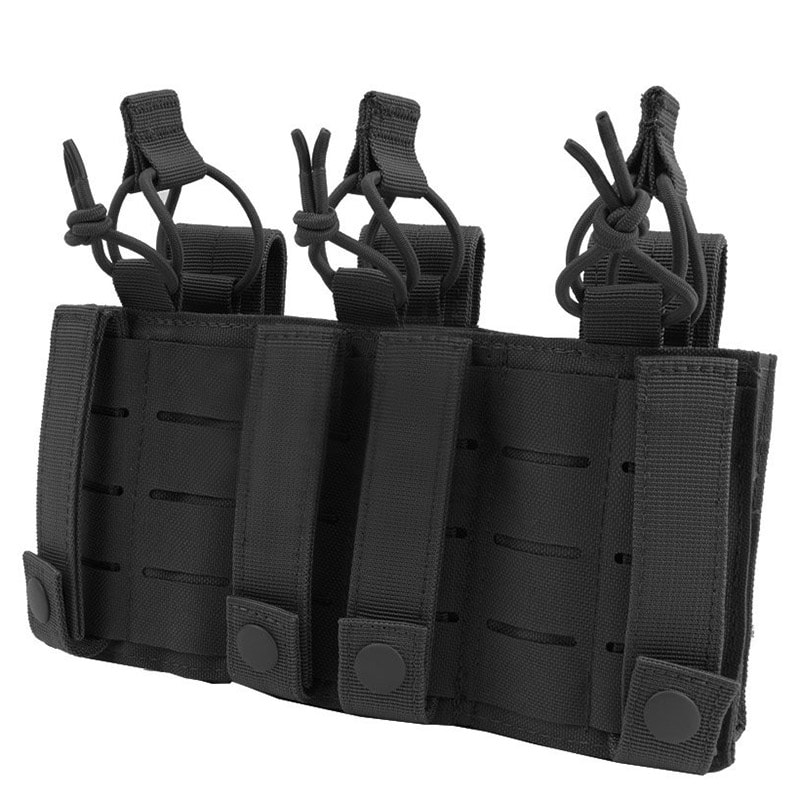 Потрійний зарядний пристрій для гвинтівок/пістолетів Condor Kangaroo Triple Gen II - чорний