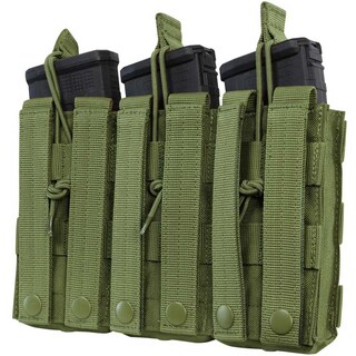 Fondina Porta Caricatore Condor Per G36 – Single Open Top, Oliva, In Poliammide
