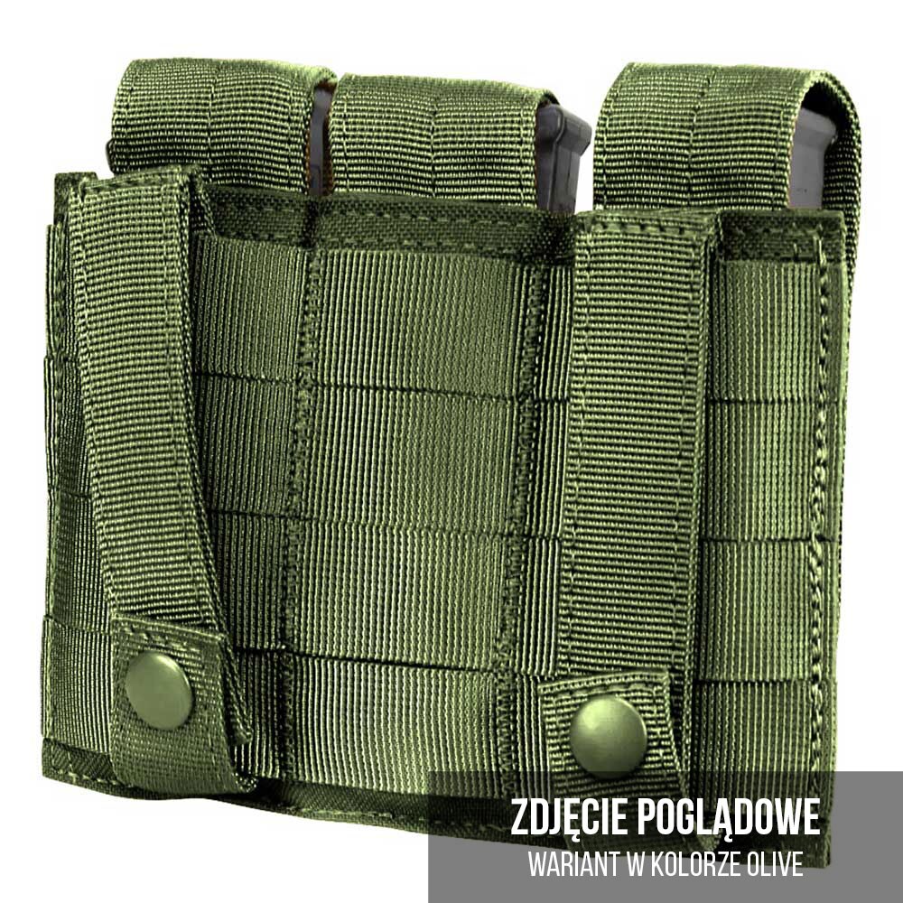 Potrójna ładownica Condor na małe magazynki Triple Mag Pouch - Black
