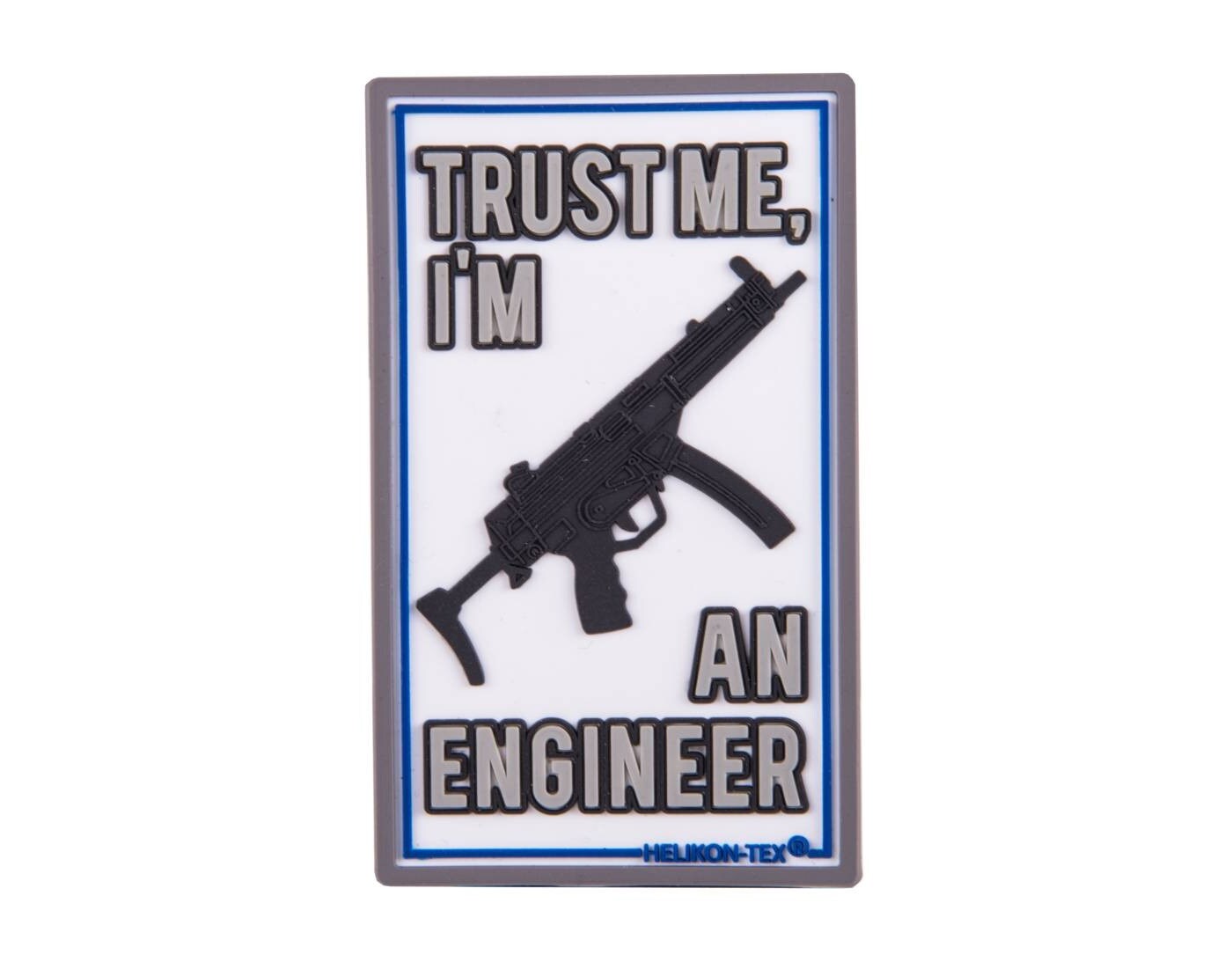 Naszywka Helikon Trust Me I'm An Engineer PVC White