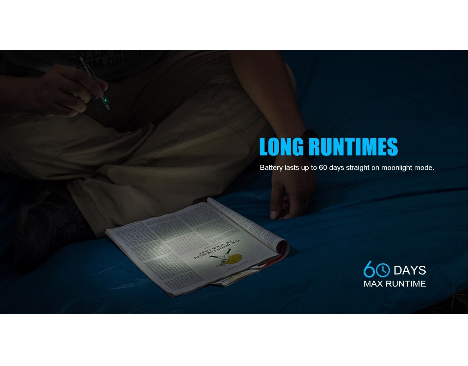 Акумуляторний ліхтарик Olight S2R II Baton Black - 1150 люменів