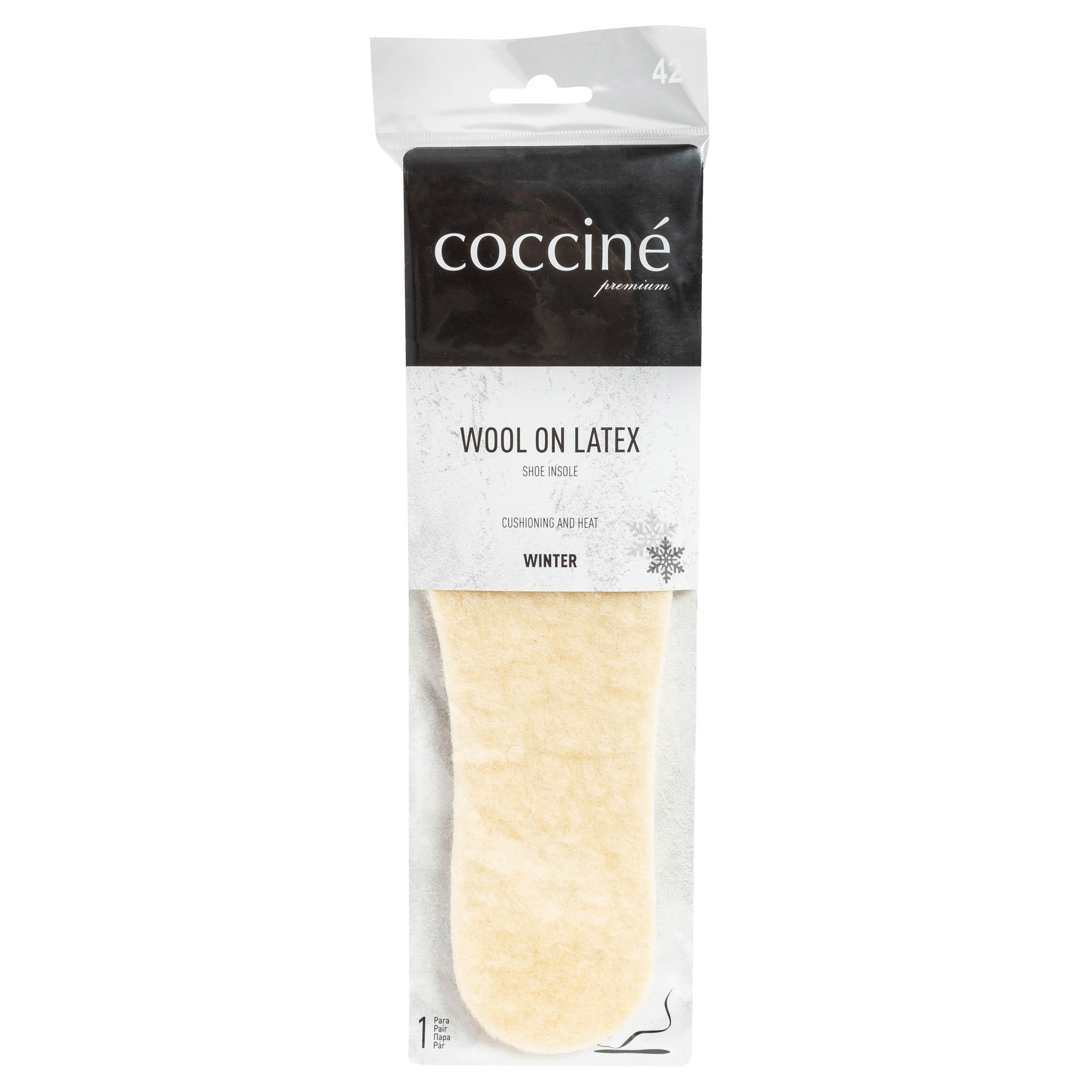 Wkładki do butów Coccine Winter - Wool on Latex