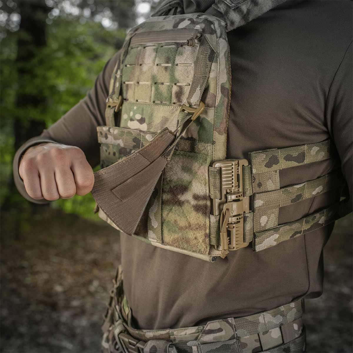 Передня панель M-Tac для плитоноски Cuirass QRS - MultiCam