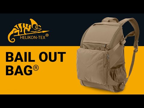 Plecak Helikon Bail Out Bag 25 l - Black