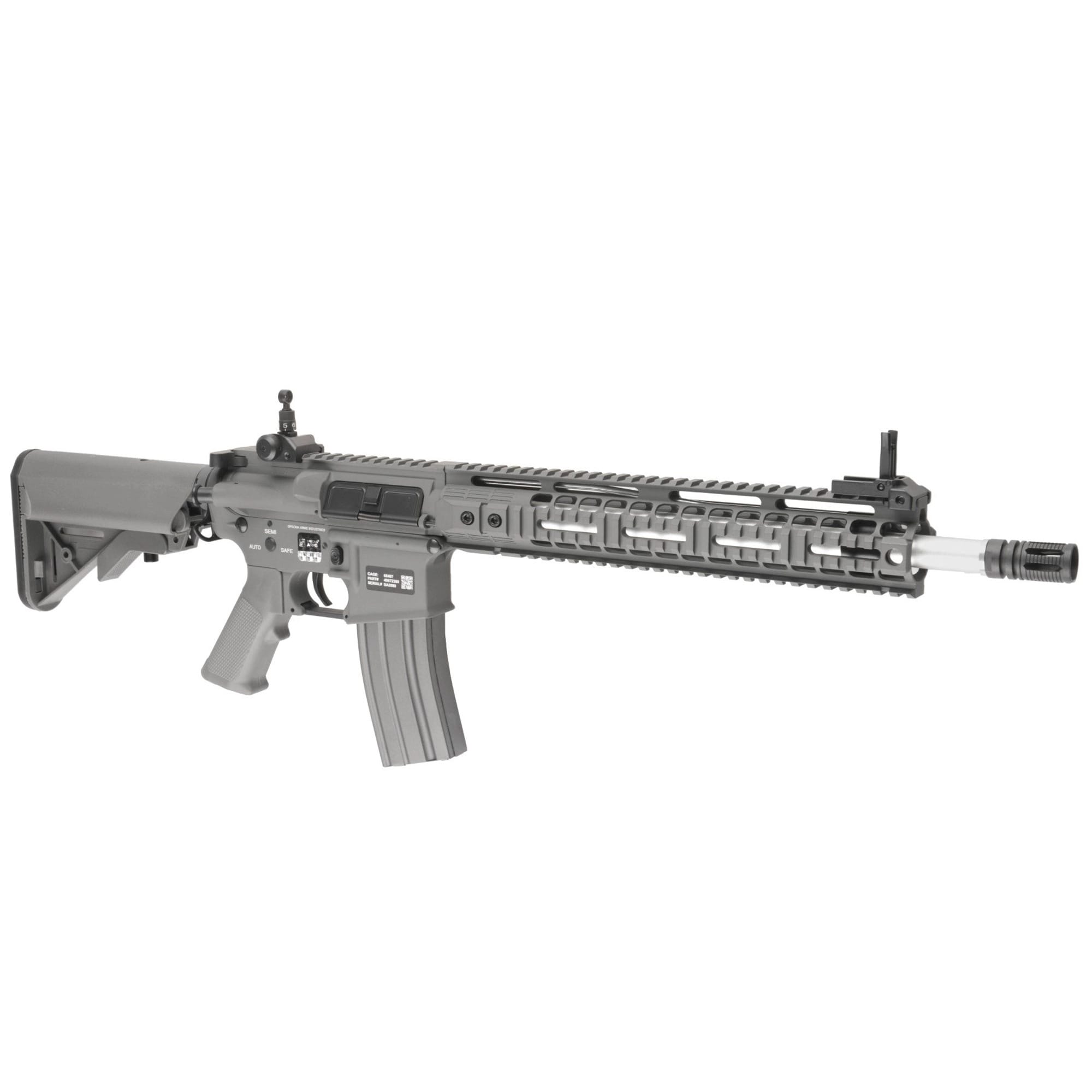 Штурмова гвинтівка AEG Specna Arms SA-A03 ONE - хаос сірий