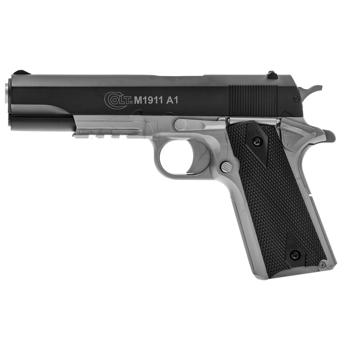 Pistolet ASG Cybergun Colt 1911A1 H.P.A. Metal Slide Dual Tone