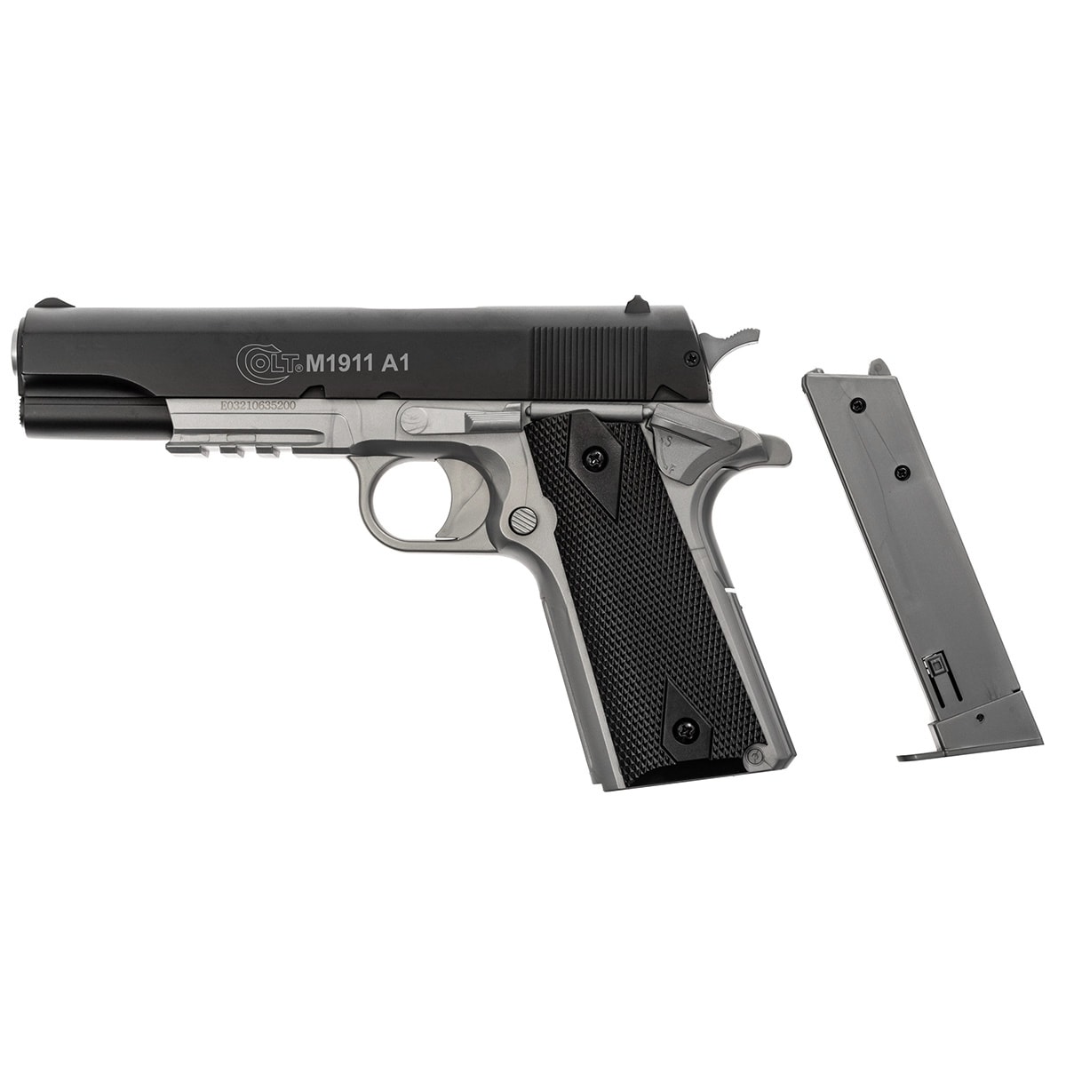 Pistolet ASG Cybergun Colt 1911A1 H.P.A. Metal Slide Dual Tone