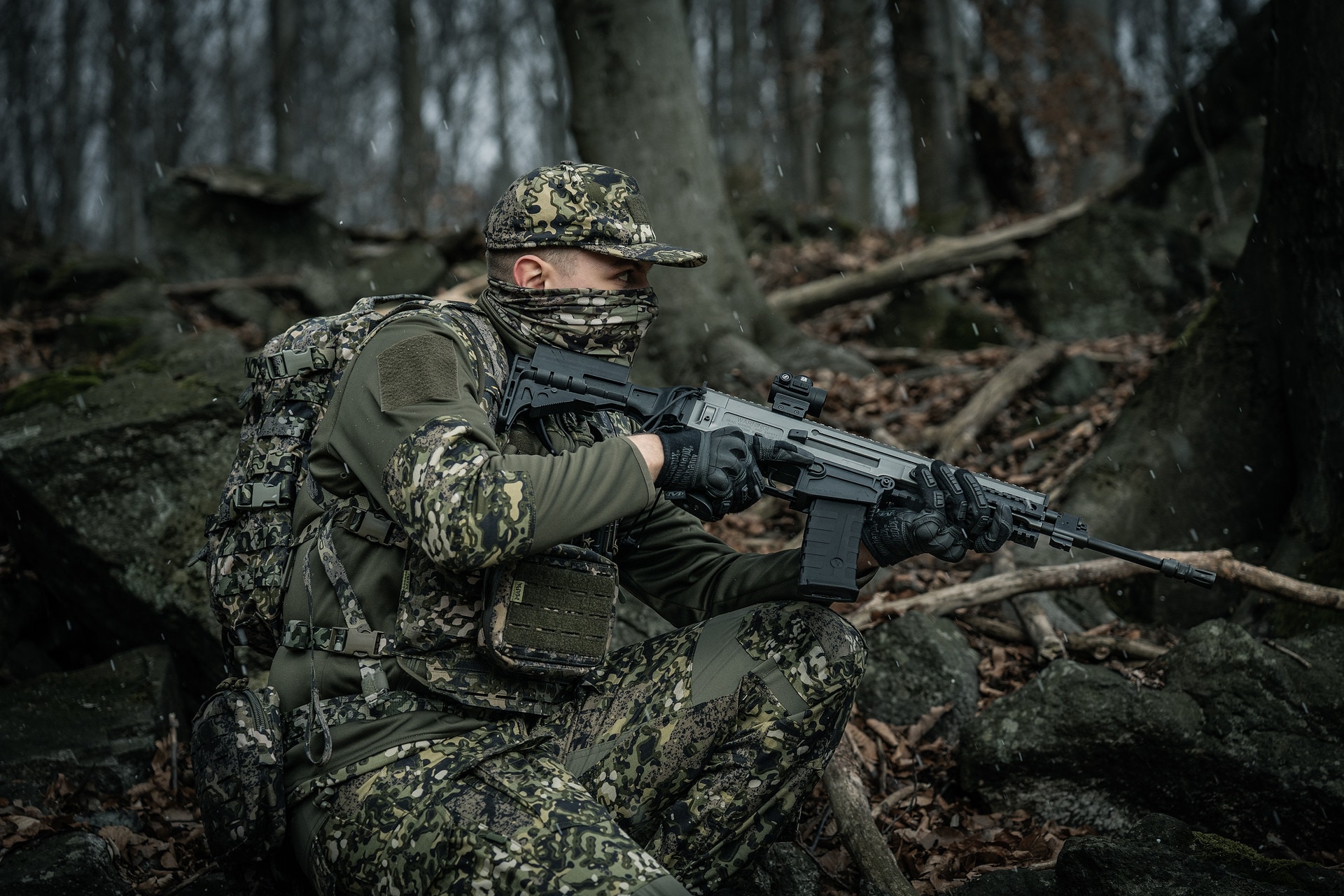 Ремінно-плечова система типу Chest Rig Maskpol - MAPA
