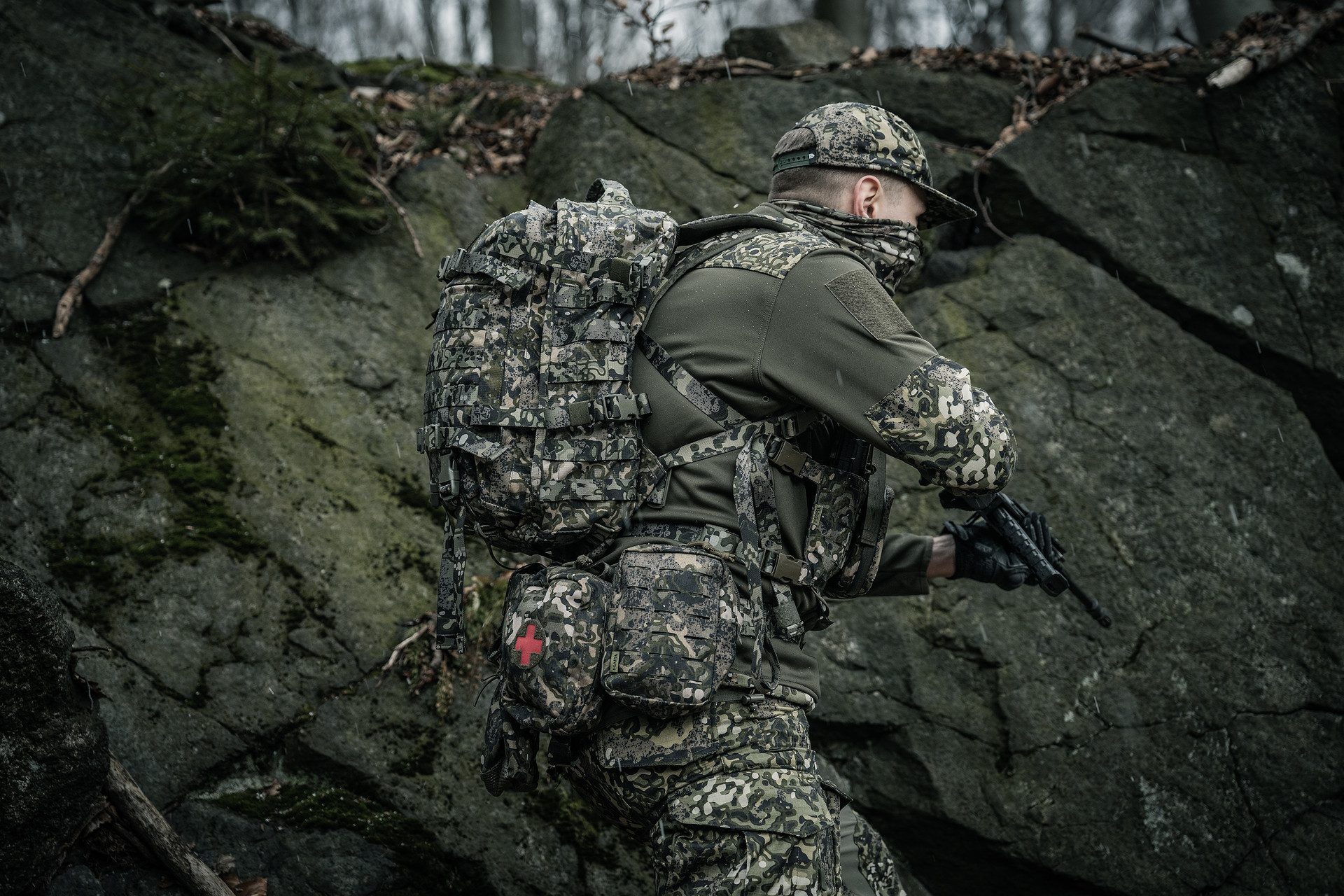 Ремінно-плечова система типу Chest Rig Maskpol - MAPA
