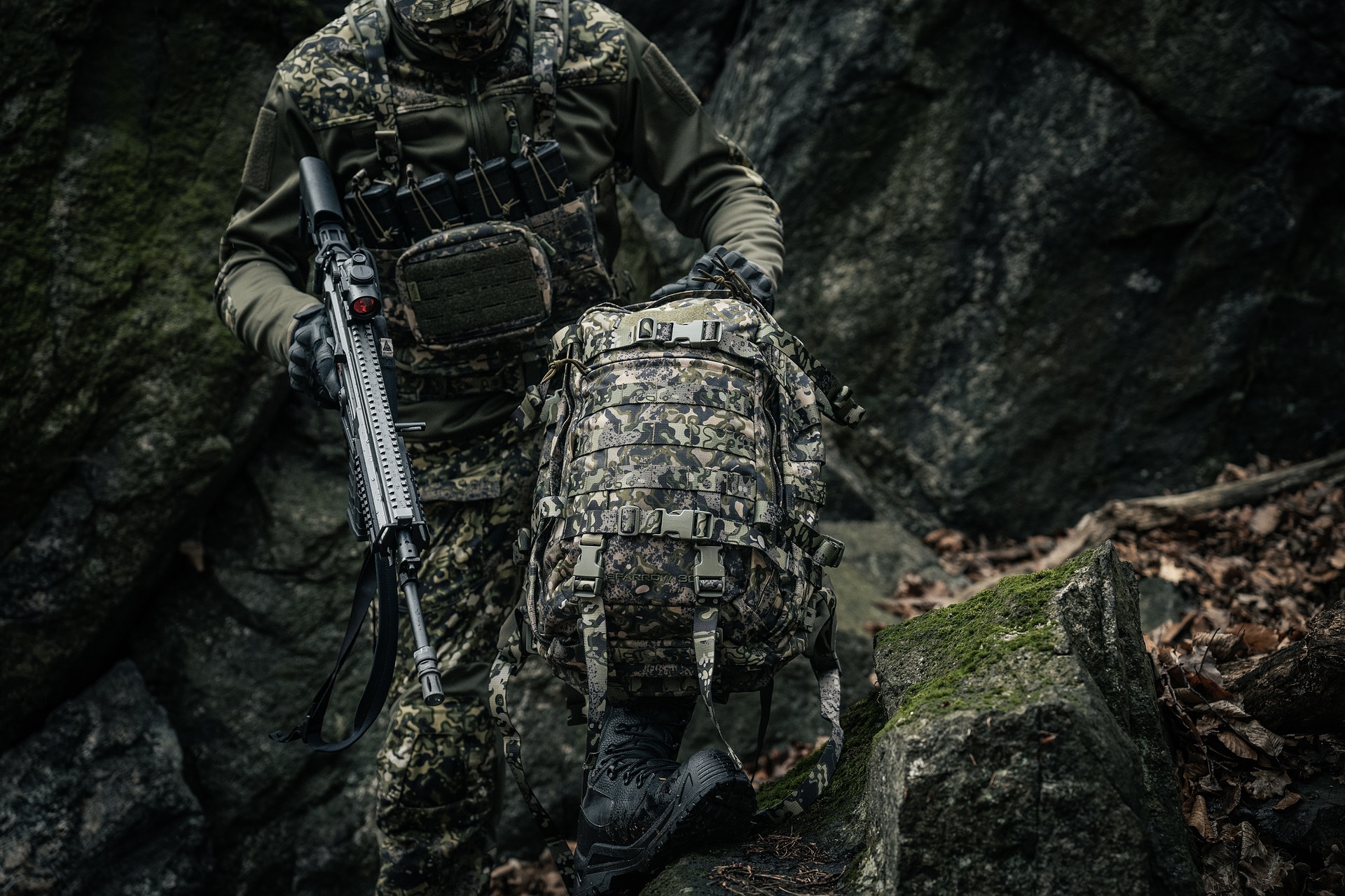 Kamizelka taktyczna typu Chest Rig Maskpol - MAPA