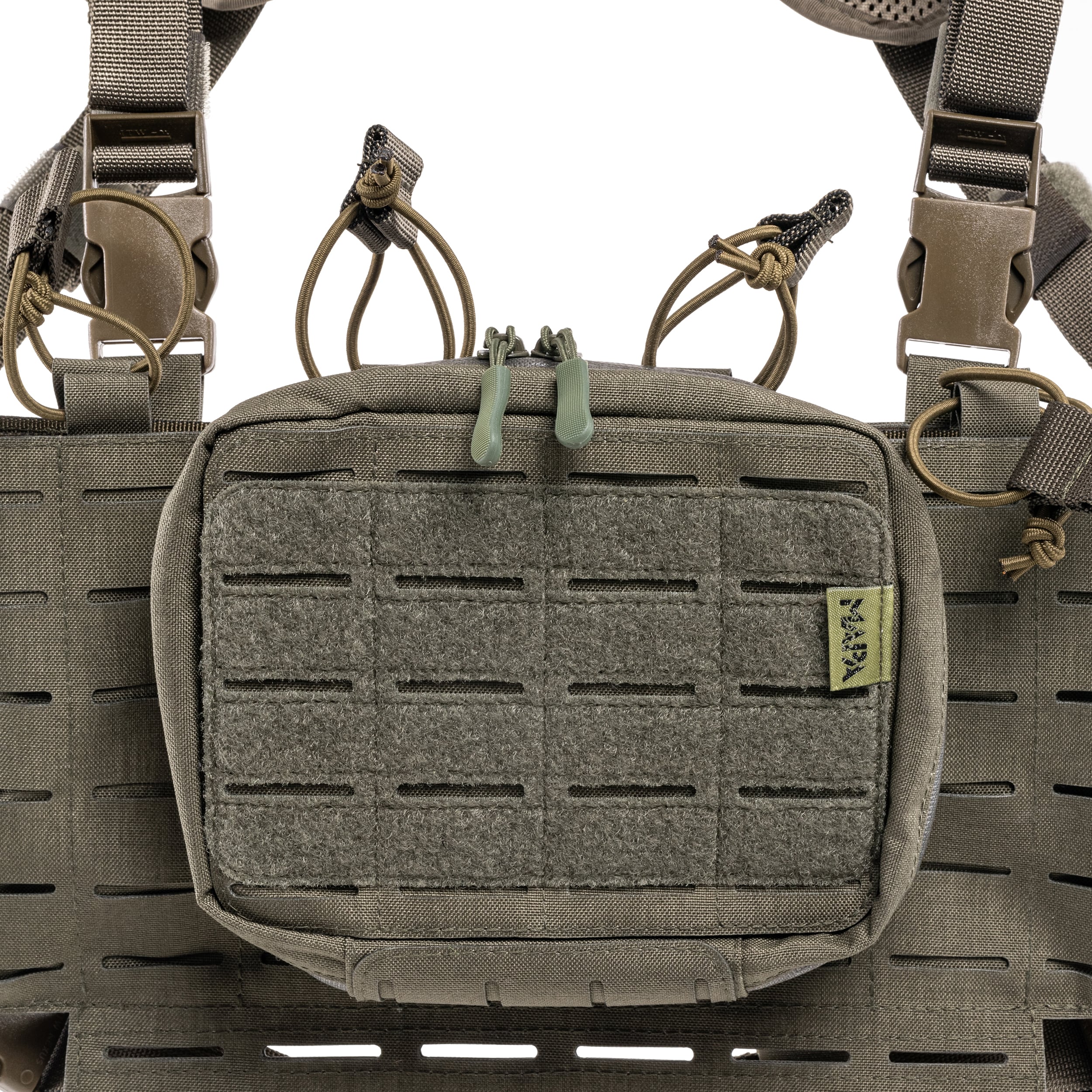 Kamizelka taktyczna typu Chest Rig Maskpol - Ranger Green
