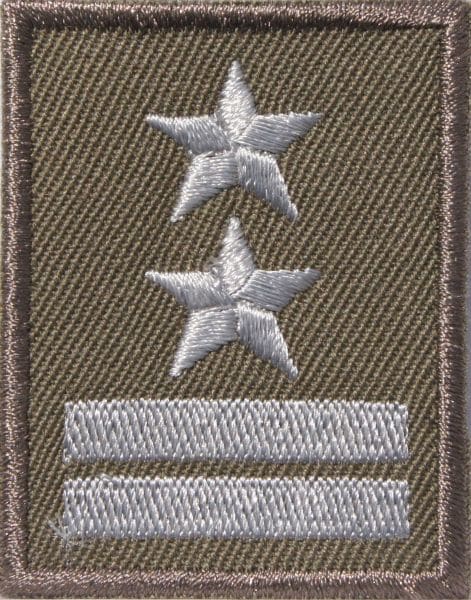 Військове звання на пілотку кольору хакі – підполковник