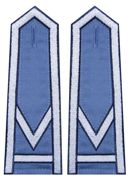 Сині пагони для сорочки пенітенціарної служби - старший сержант - вишивка